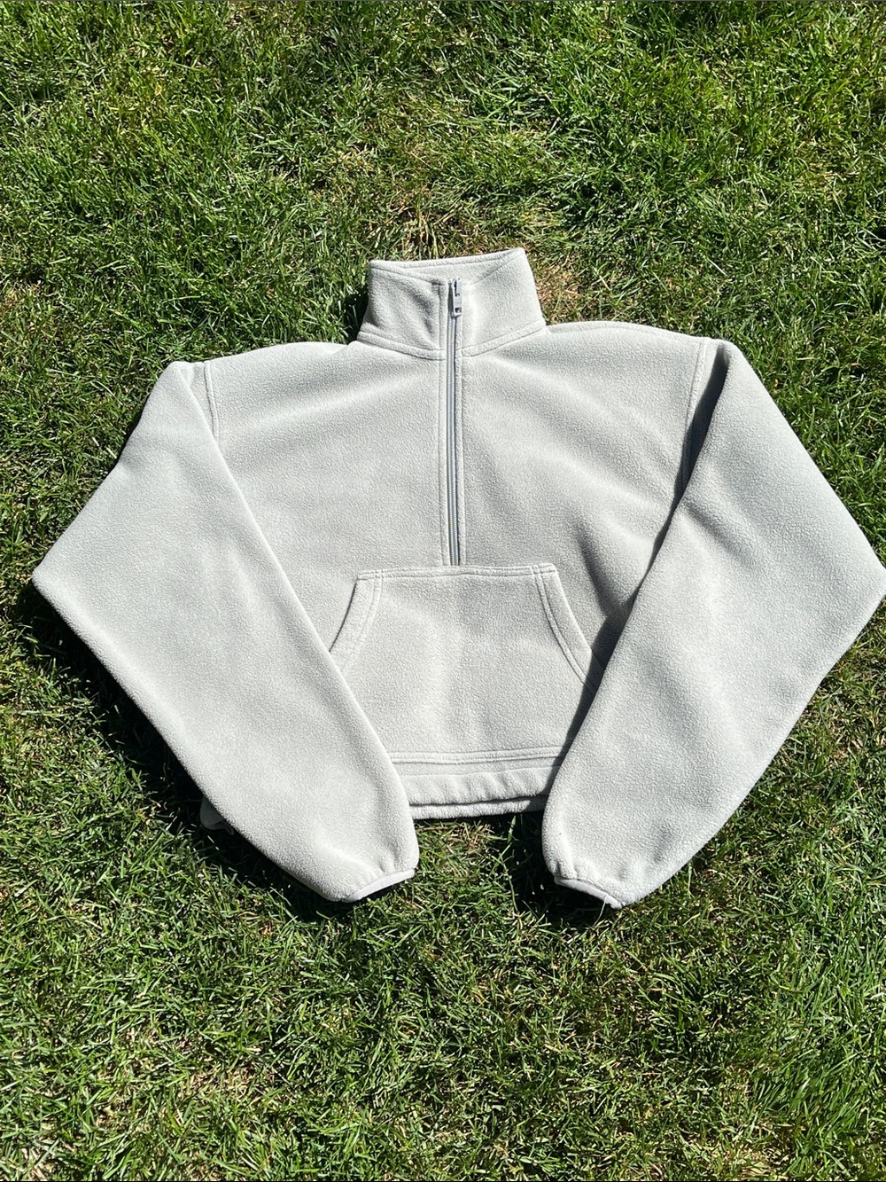 Aritzia TNA Lena Polar Fleece 1/2 Zip